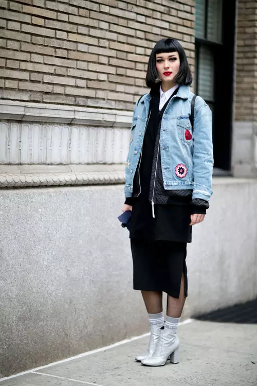 Best streetstyle looks @ New York Fashion Week