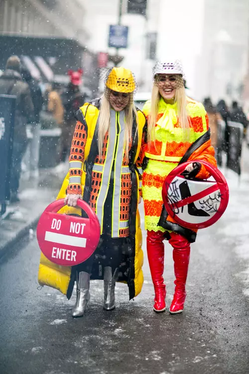 Best streetstyle looks @ New York Fashion Week