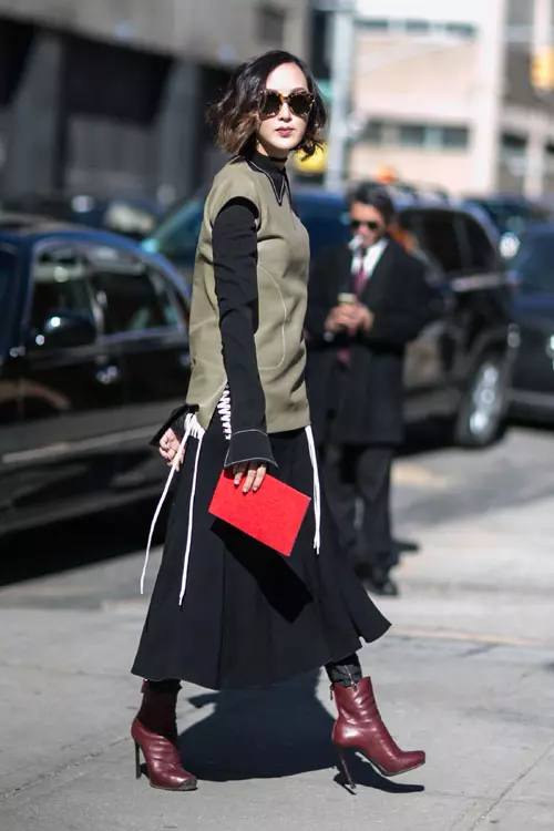 Best streetstyle looks @ New York Fashion Week