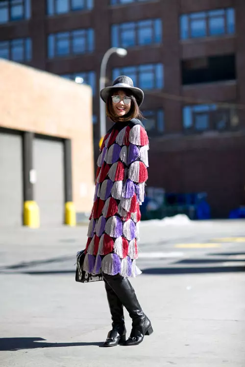 Best streetstyle looks @ New York Fashion Week