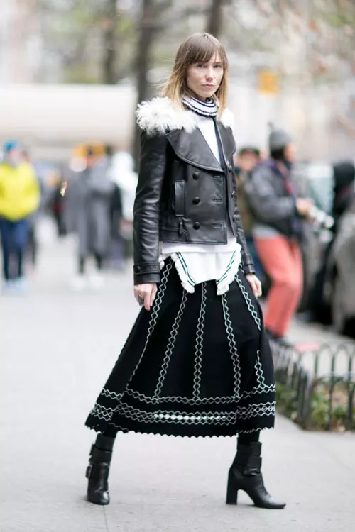 Best streetstyle looks @ New York Fashion Week