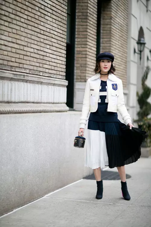 Best streetstyle looks @ New York Fashion Week