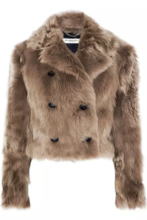 Jacheta din blana de oaie, Burberry, 12.500 lei