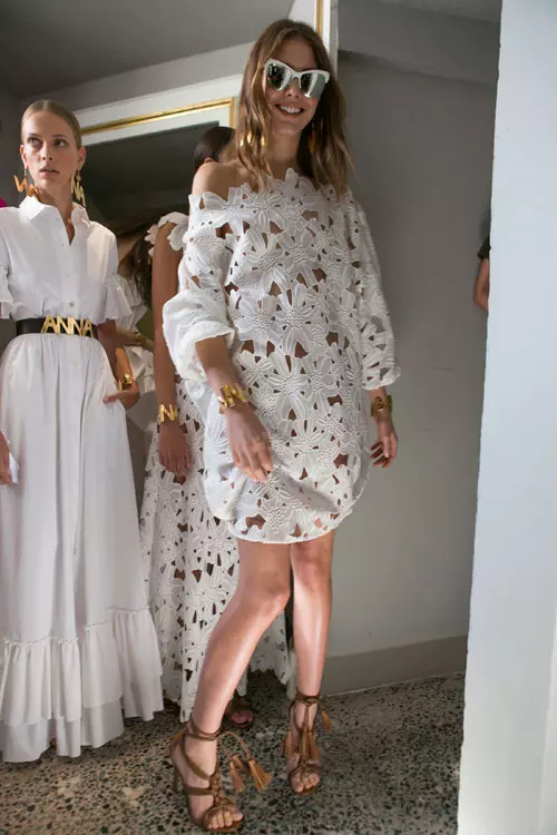 Blugirl colectia primavara vara 2016 backstage