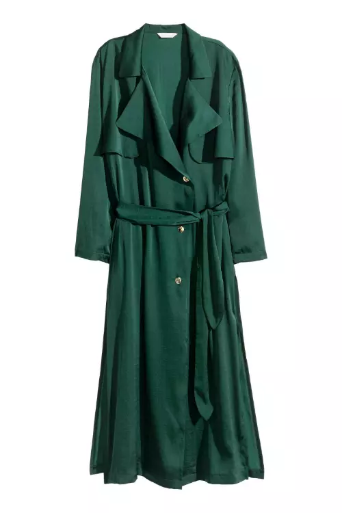 Trenci din saten, H&M, 279 lei