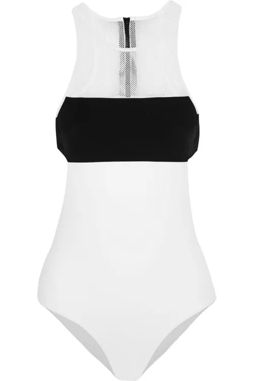 Costum de baie, T by Alexander Wang, 415 euro, www.net-a-porter.com