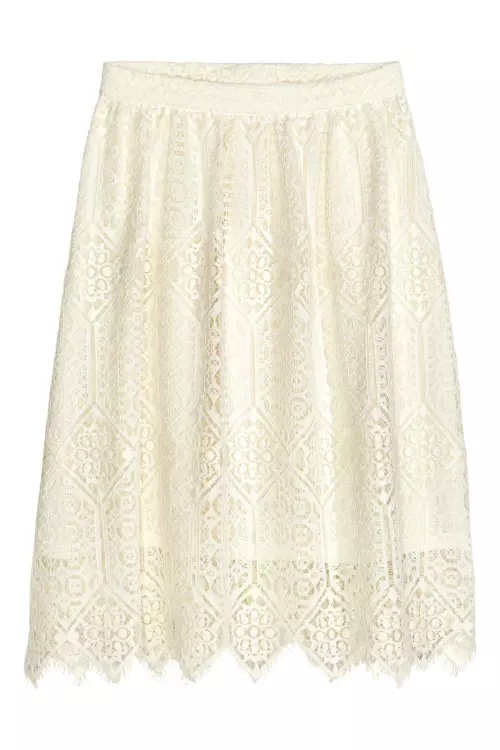 Fusta din dantela, H&M, 199 lei