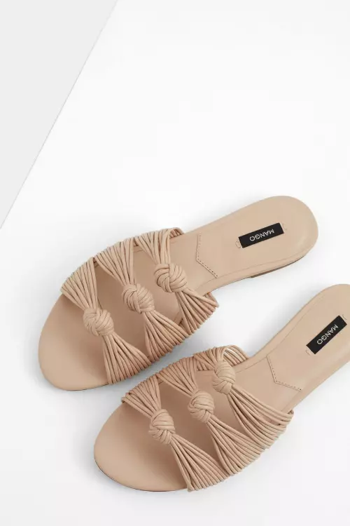 Sandale din piele, Mango, 99,90 lei