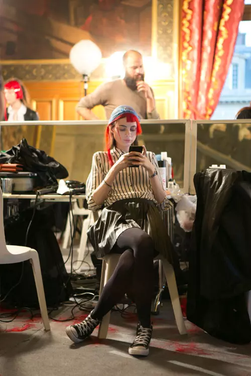 Yohji Yamamoto colectia primavara vara 2016 backstage (7)