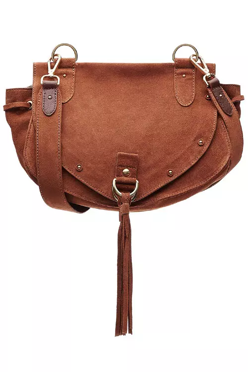 Geanta din piele velur,  See by Chloe, 1.770 lei, www.stylebop.com
