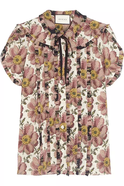 Camasa din matase, Gucci, 5.000 lei