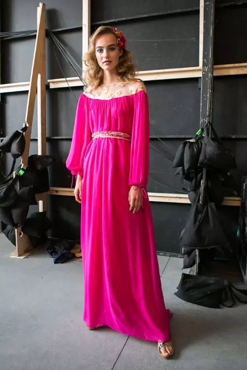 Diane Von Furstenberg colectia primavara vara 2016 backstage (16)