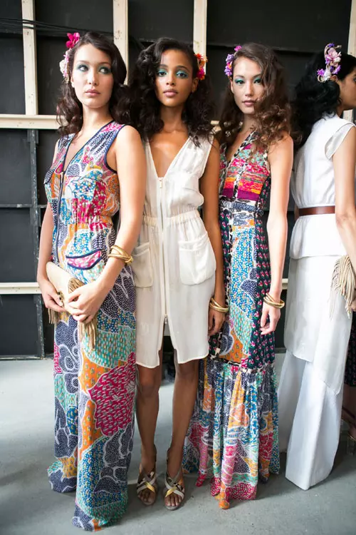 Diane Von Furstenberg colectia primavara vara 2016 backstage (24)