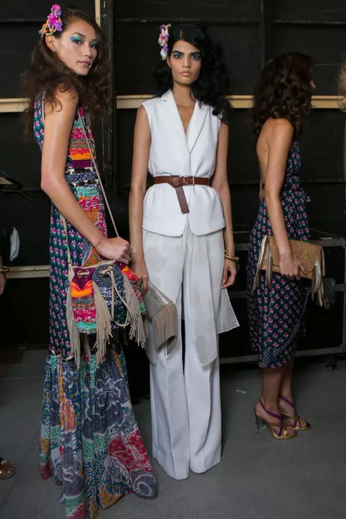 Diane Von Furstenberg colectia primavara vara 2016 backstage (28)