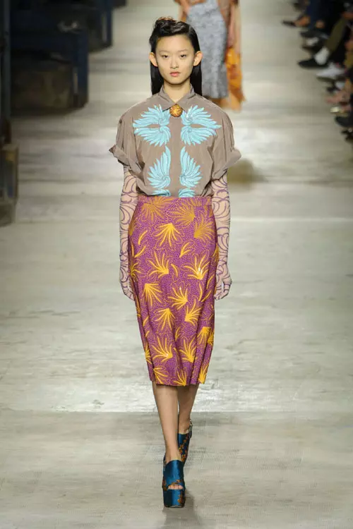 Dries Van Noten colectia primavara vara 2016 (10)