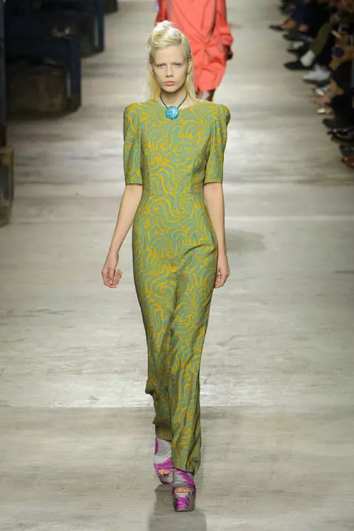 Dries Van Noten colectia primavara vara 2016 (20)
