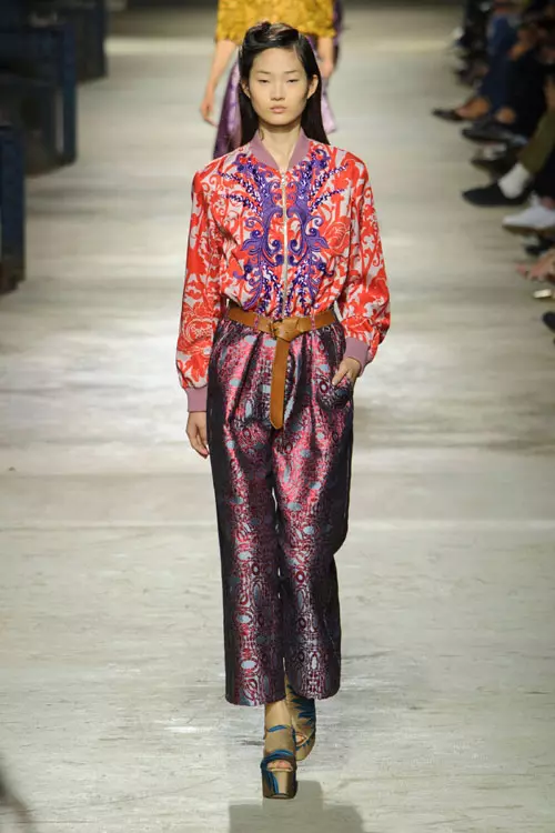 Dries Van Noten colectia primavara vara 2016 (25)