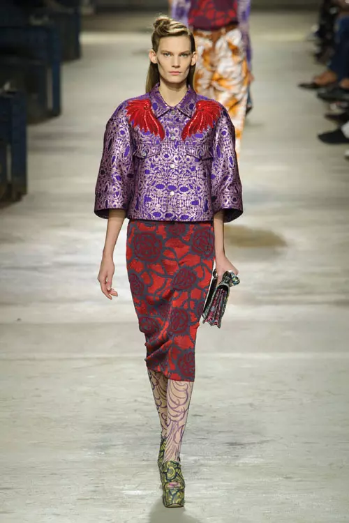 Dries Van Noten colectia primavara vara 2016 (31)