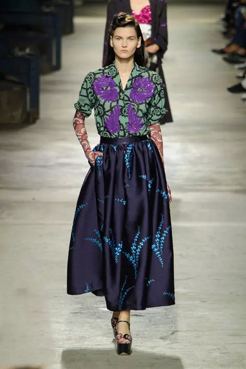Dries Van Noten colectia primavara vara 2016 (43)