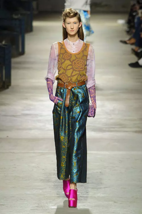 Dries Van Noten colectia primavara vara 2016 (6)