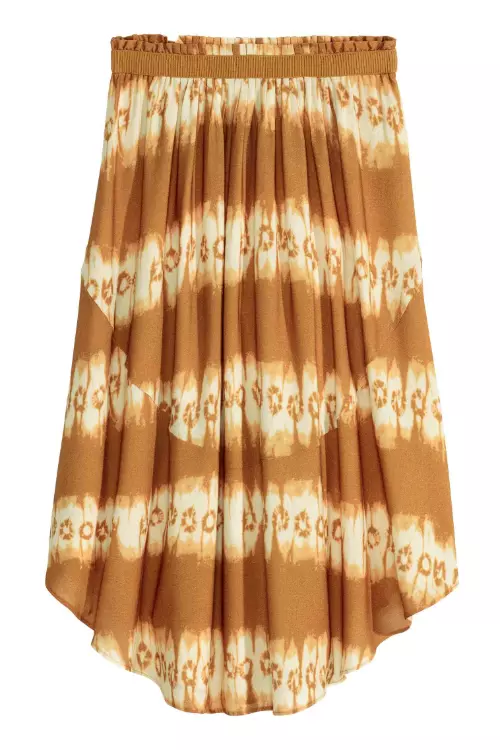 Fusta din bumbac, H&M, 129 lei