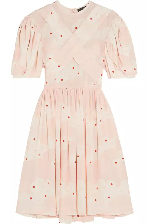 Rochie din poplin, Simone Rocha, 5.700 lei, magazinul Entrance