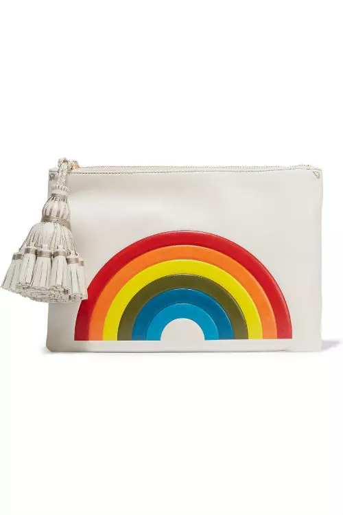 Geanta din piele, Anya Hindmarch, 665 euro, www.net-a-porter.com