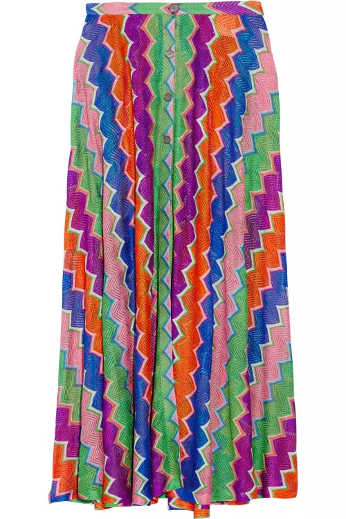 Fusta din bumbac, Missoni, 730 euro, www.net-a-porter.com