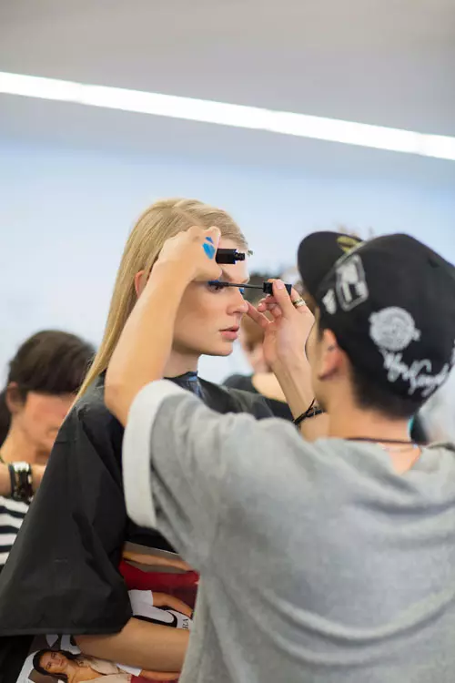 Boss Women colectia primavara vara 2016 backstage (11)