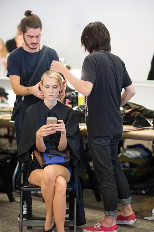 Boss Women colectia primavara vara 2016 backstage (13)