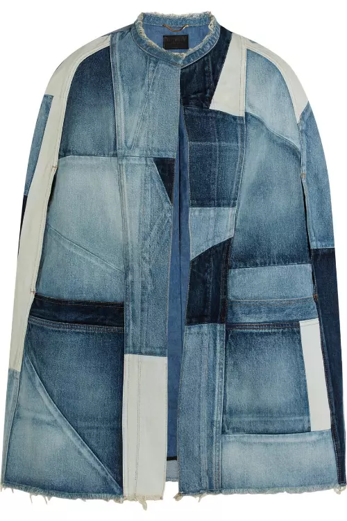 Capa din denim, Saint Laurent, 834 euro, www.net-a-porter.com