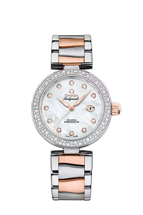 Ceas Omega Ladymatic cu diamante, cu pretul la cerere, magazinele Galt Orologerie Elvetiana