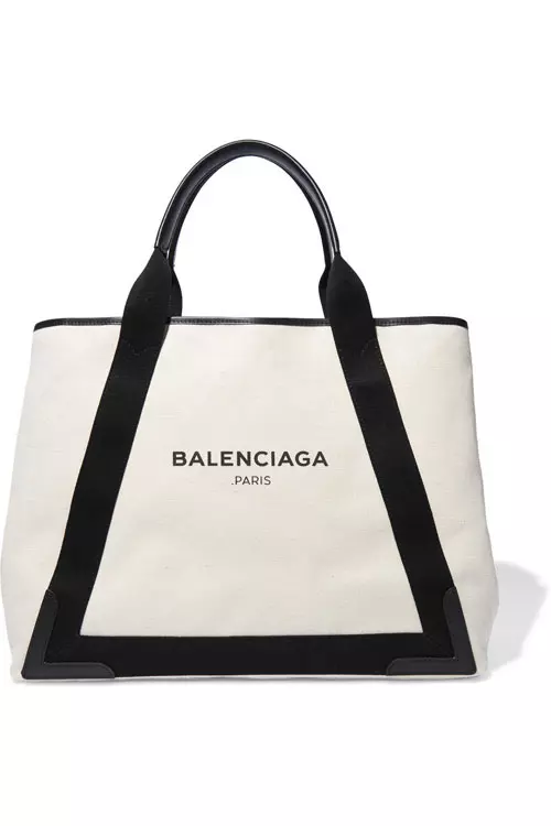 Geanta din piele si material textil, Balenciaga, 3.139 lei, magazinul Mengotti