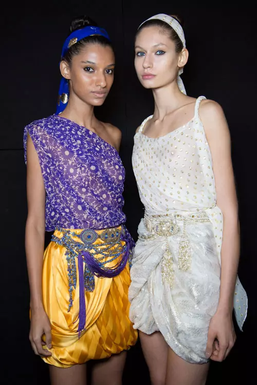 Reem Acra colectia primavara vara 2016 backstage (39)