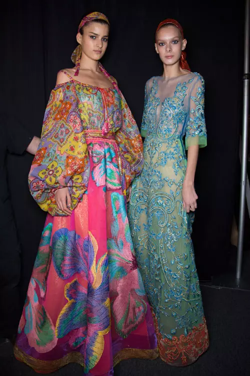 Reem Acra colectia primavara vara 2016 backstage (40)