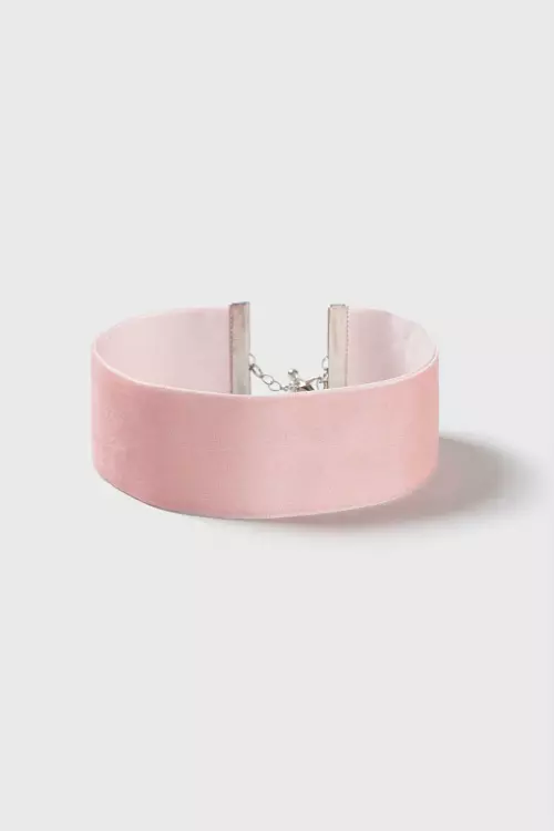 Choker din catifea, Topshop, 8 lire