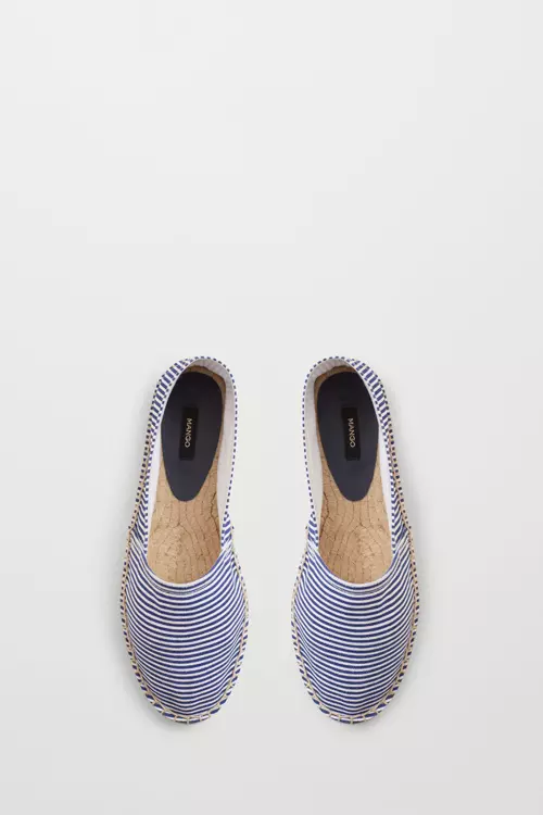 Espadrile din bumbac, 69,90 lei, Mango
