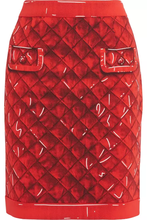 Fusta din matase, Moschino, 2.652 lei