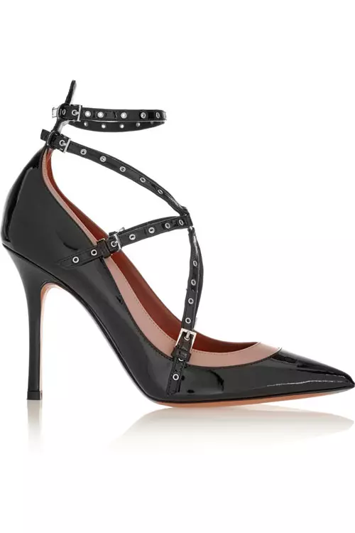 Pantofi din piele lacuita, Valentino, 3.862 lei