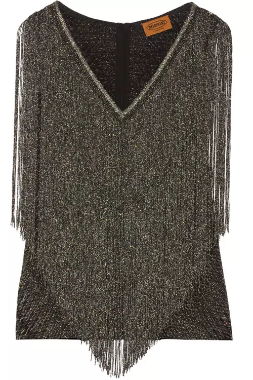 Topul cu franjuri, Missoni, 4.500 lei