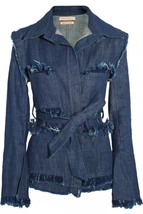 Jacheta din denim, Maggie Marilyn, 480 euro, www.net-a-porter.com