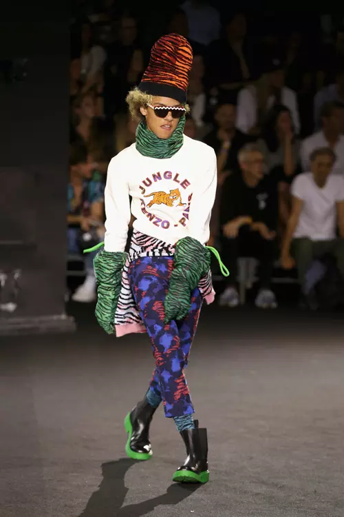 Prezentarea colectiei KENZO x H&M