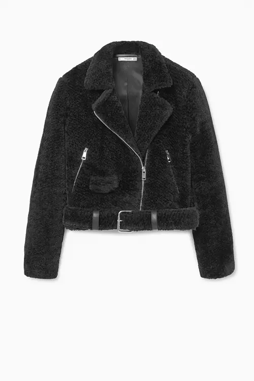 Jacheta din blana, Mango, 249.90 lei