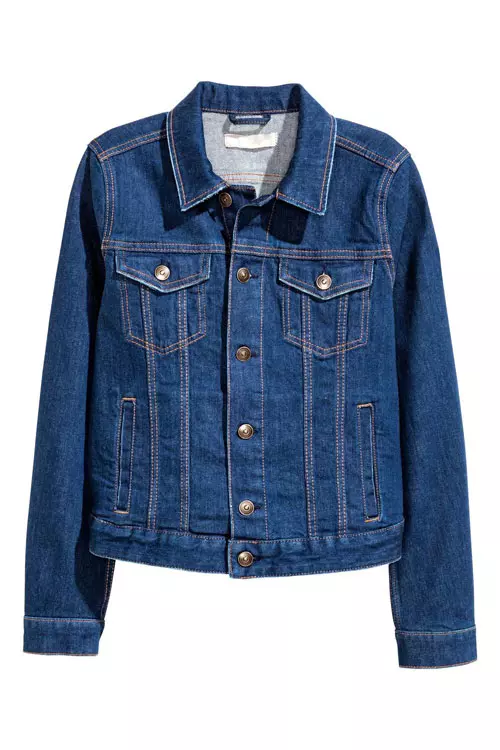 Jacheta din denim, H&M, 129 lei