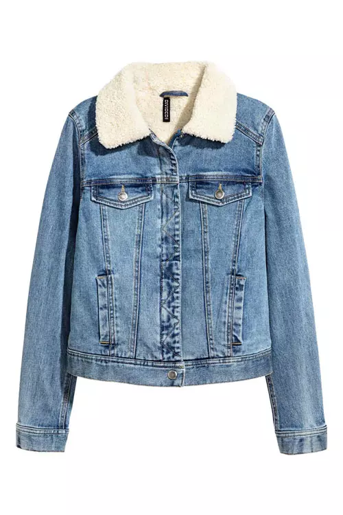 Jacheta din denim, H&M, 229 lei