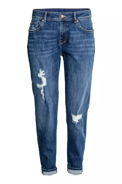 Jeans cu talie joasa, H&M, 129 lei