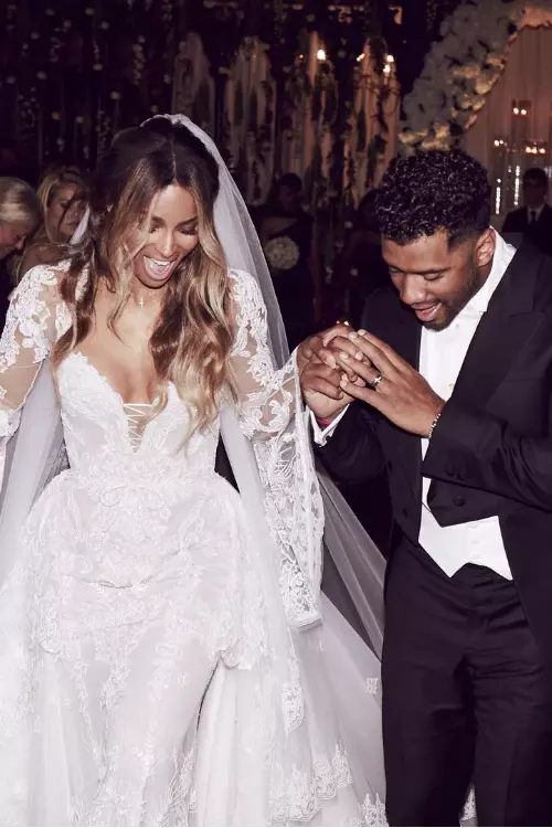 Ciara si Russel Wilson