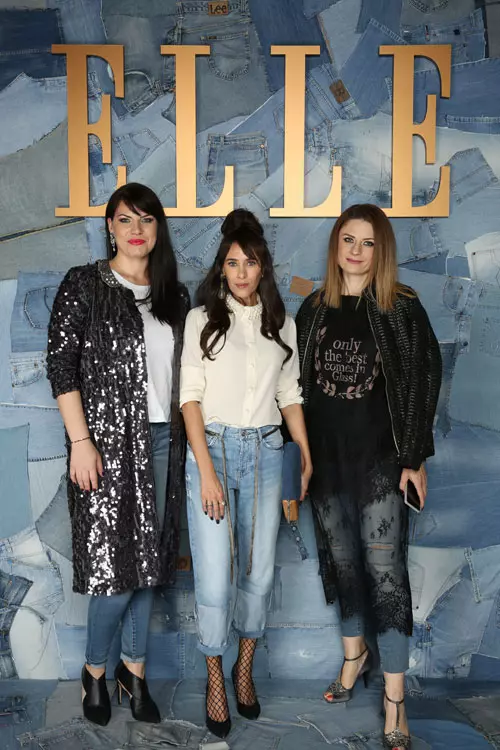 Cristina Vasilescu (Sephora), Alice Bursuc (ELLE) si Elisabeta Istrate (Sephora)