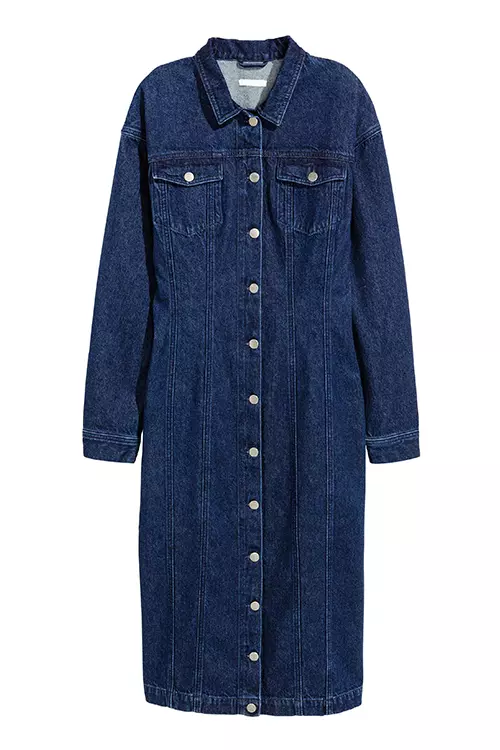 Rochie din denim, H&M, 229 lei