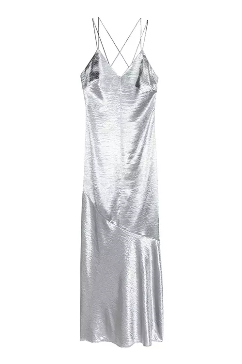 Rochie din satin, H&M, 89.90 lei